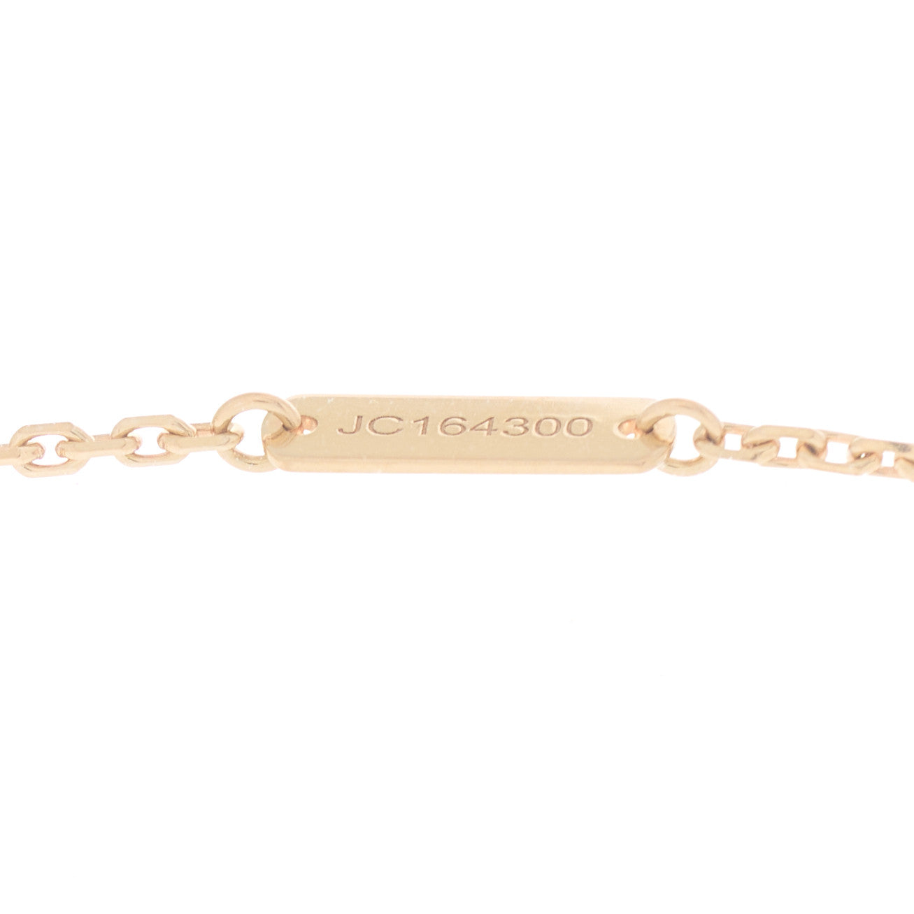 Van Cleef & Arpels 18K Rose Gold Gray Mother of Pearl Vintage Alhambra Pendant Necklace 5 of 7