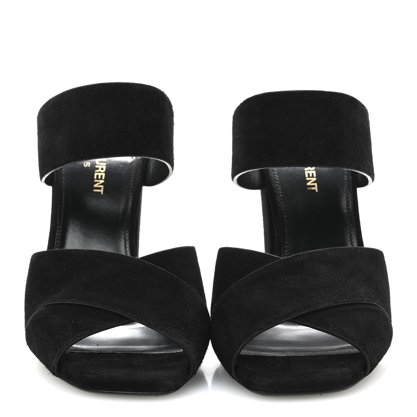 Suede Oak 100 Mule Sandals 37 Black