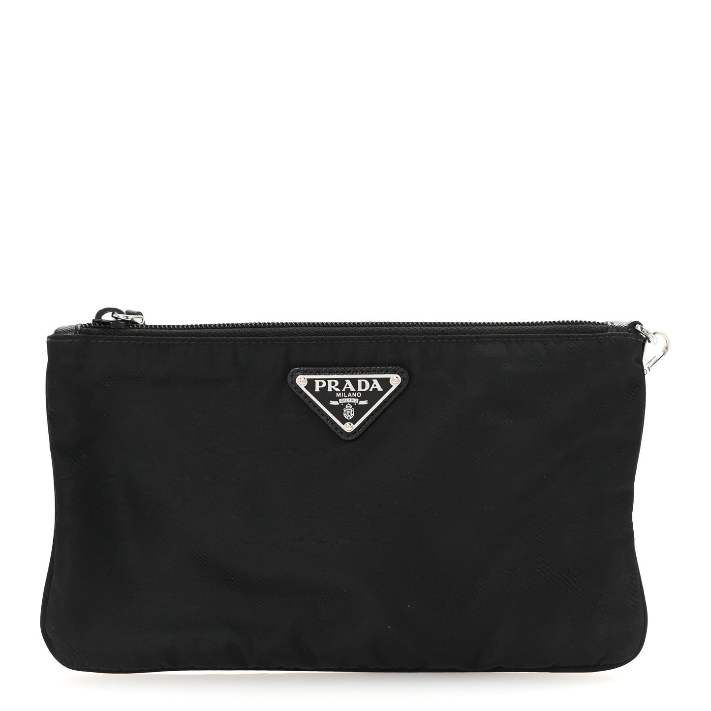 Tessuto Nylon Vela Wristlet Black