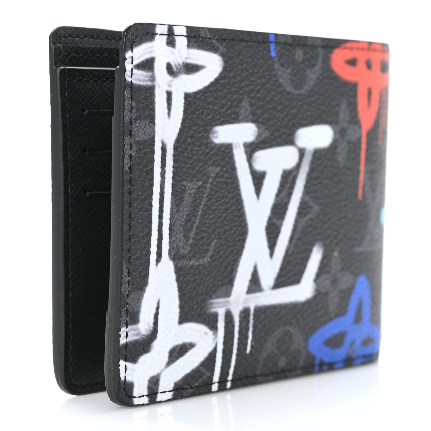Monogram Eclipse LV Graffiti Multiple Wallet Multicolor