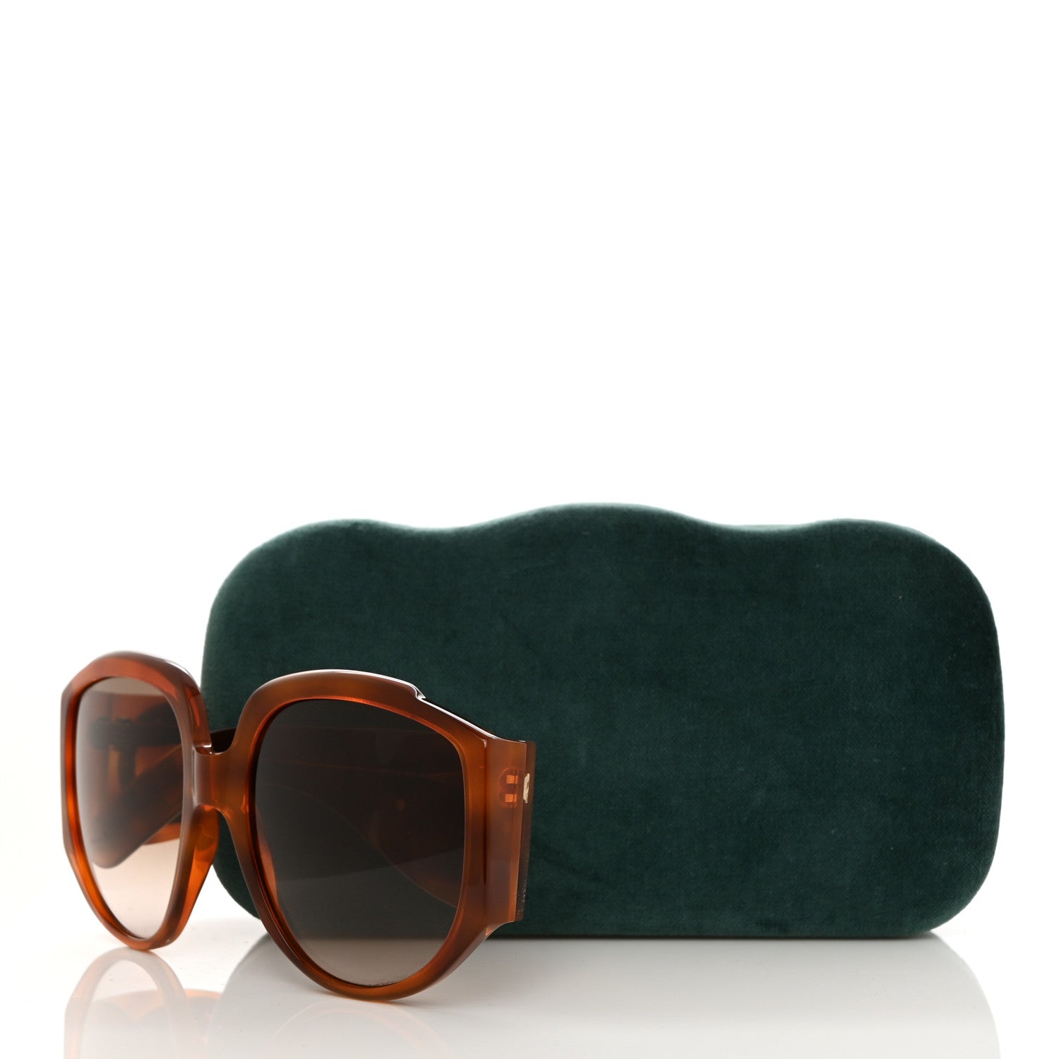 Gucci Acetate Oversized Interlocking GGG0151S Sunglasses Tortoise 8 of 8