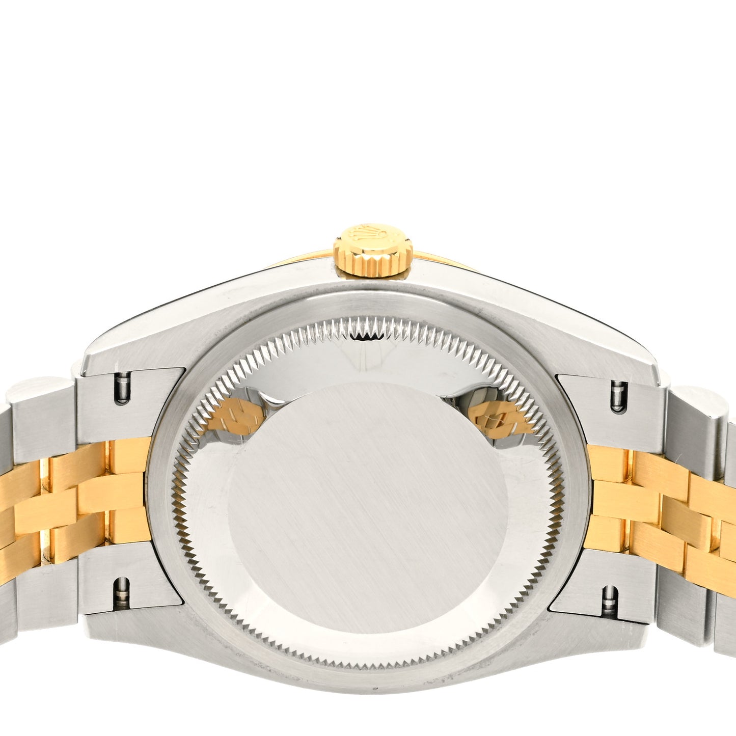 Stainless Steel 18K Yellow Gold Diamond 36mm Oyster Perpetual Datejust Watch Champagne Jubilee 126233