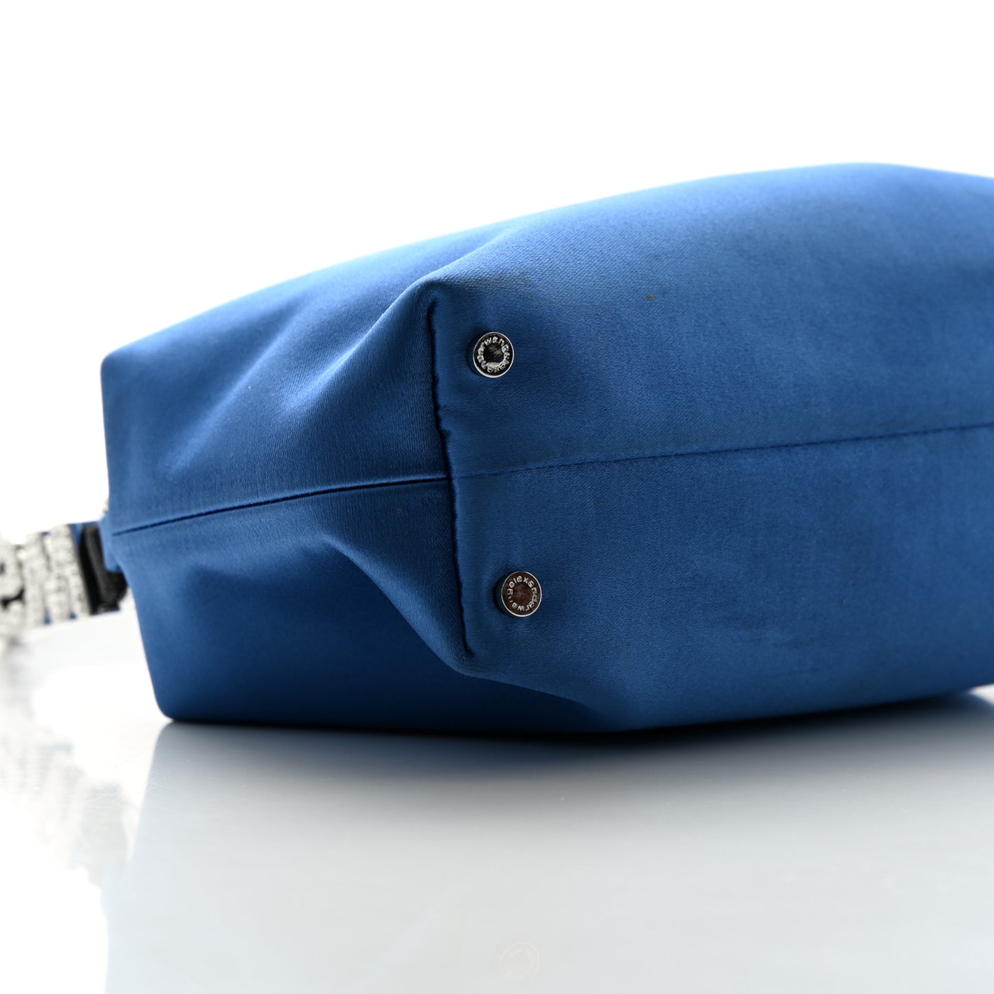 Satin Crystal Heiress Pouch Night Sky