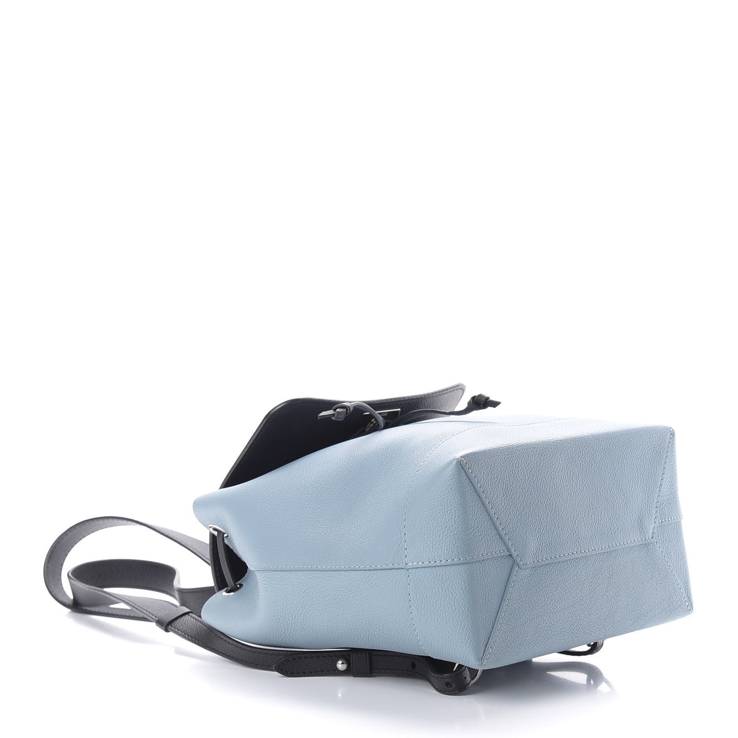 Calfskin Lockme Backpack Sky