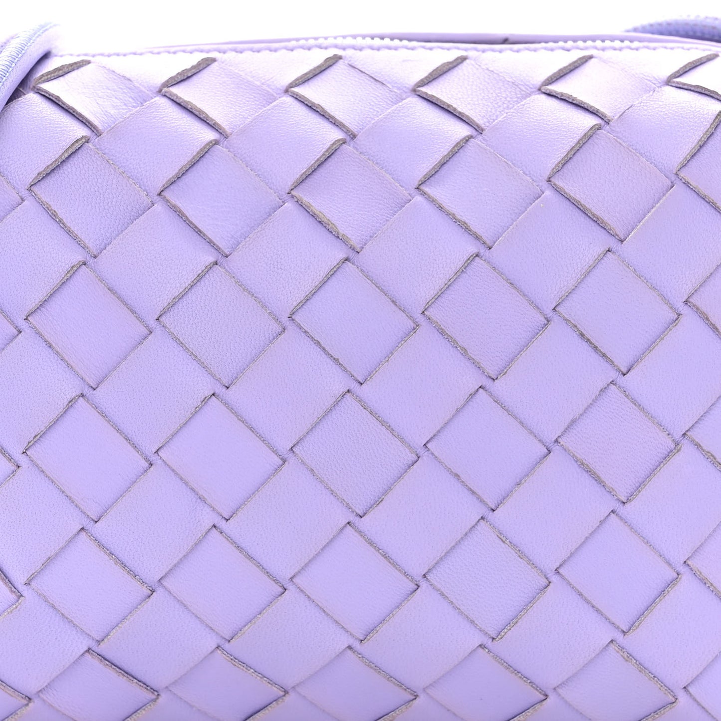 Nappa Intrecciato Mini Loop Camera Bag Wisteria