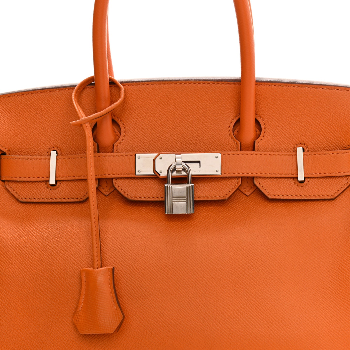 Epsom Birkin 30 Orange
