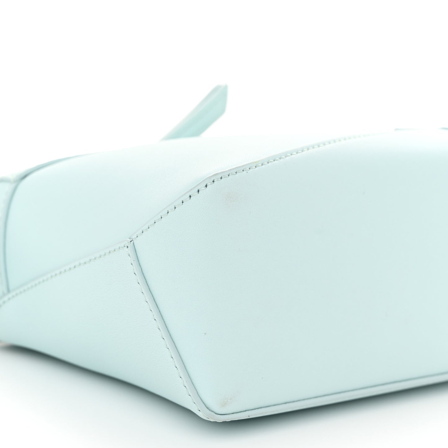 Calfskin Mini Puzzle Edge Bag Iceberg