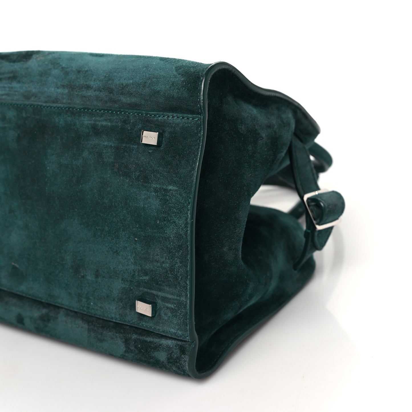 Suede Soft Margaux 10 Bag Teal Green