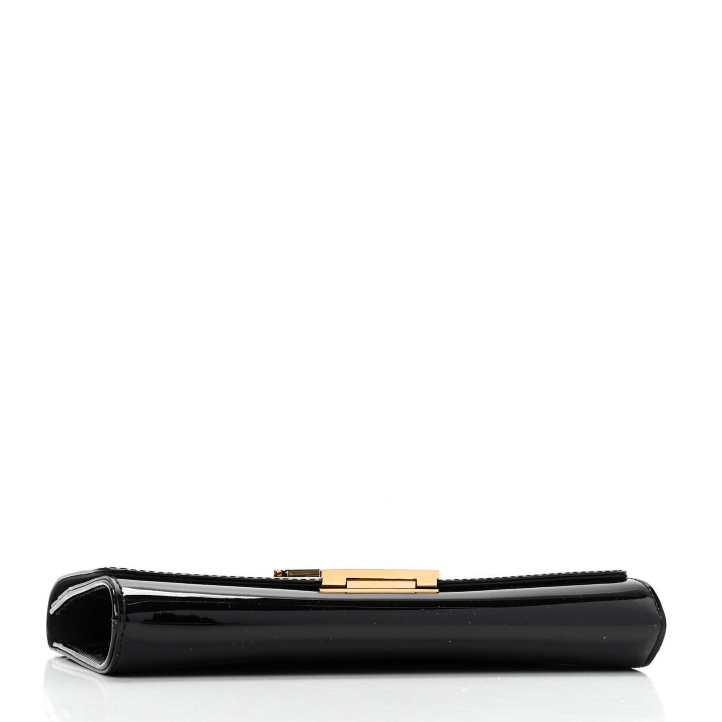 Patent Louise EW Clutch Black