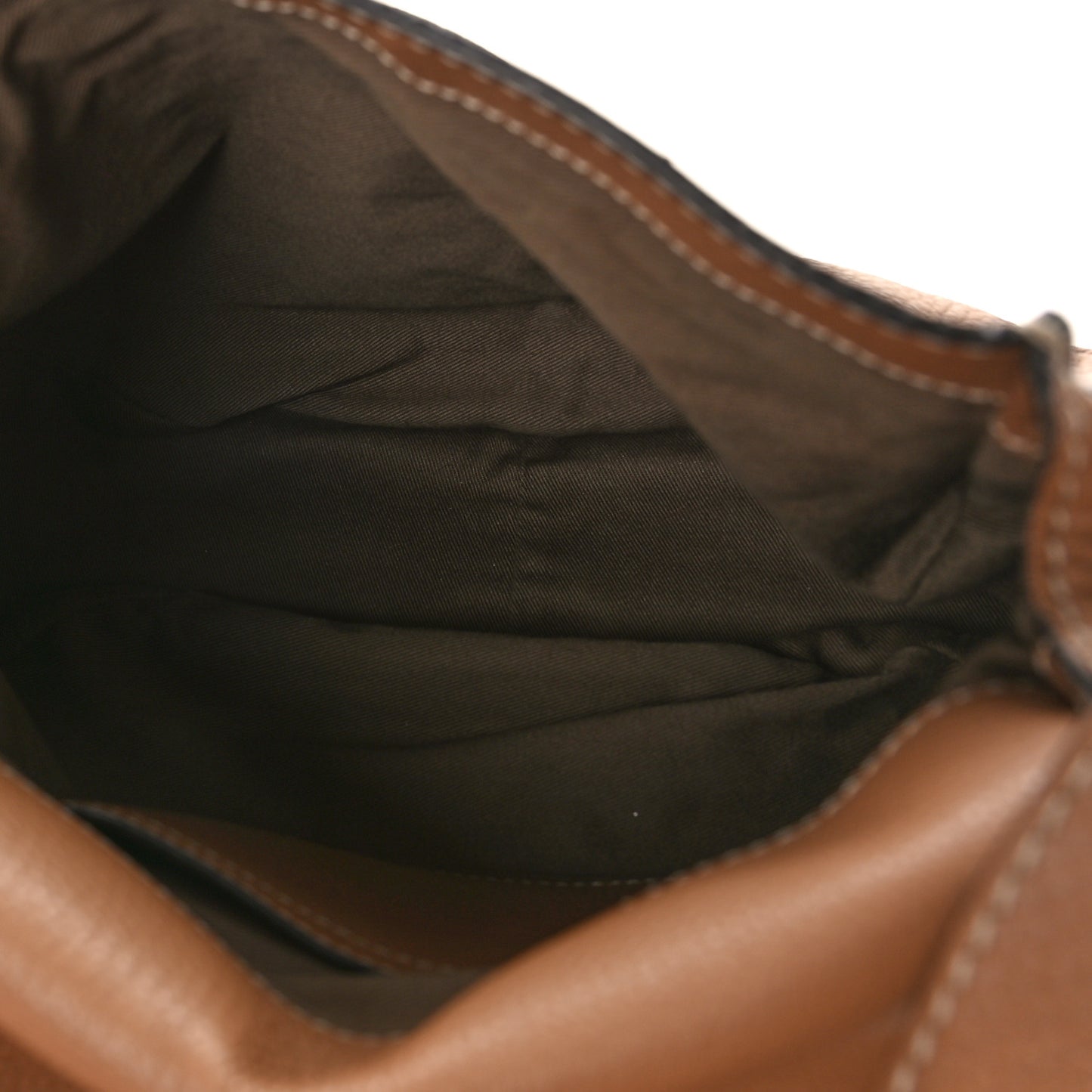 Calfskin Medium Marcie Round Crossbody Bag Nut