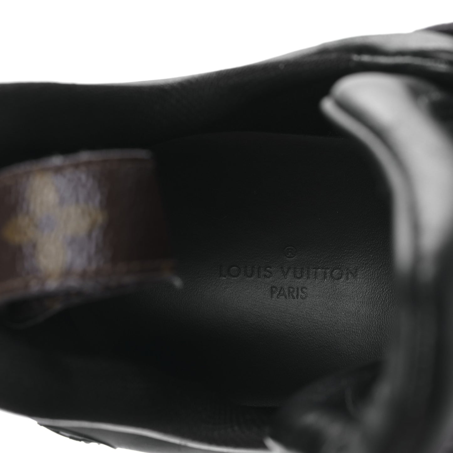 Calfskin Patent Monogram LV Archlight Sneakers 40 Black