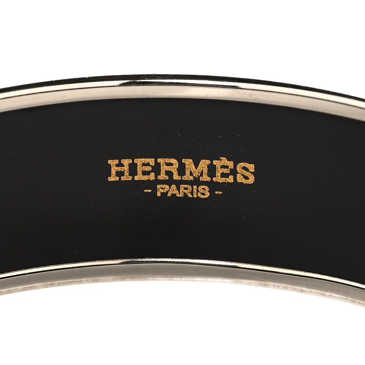 Hermes Enamel Printed Wide Dans un Jardin Anglais Bracelet 65 Baroque 4 of 6