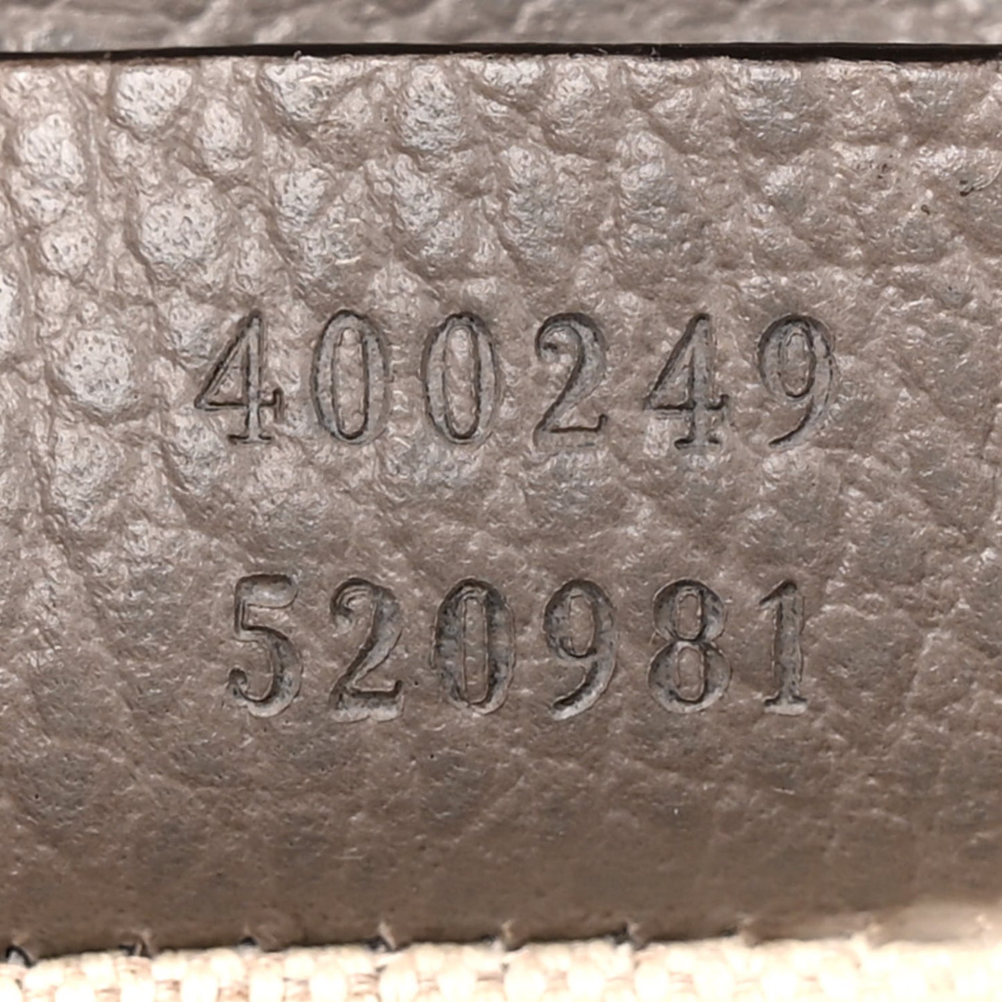 Pebbled Calfskin Small Dionysus Shoulder Bag Dusty Grey
