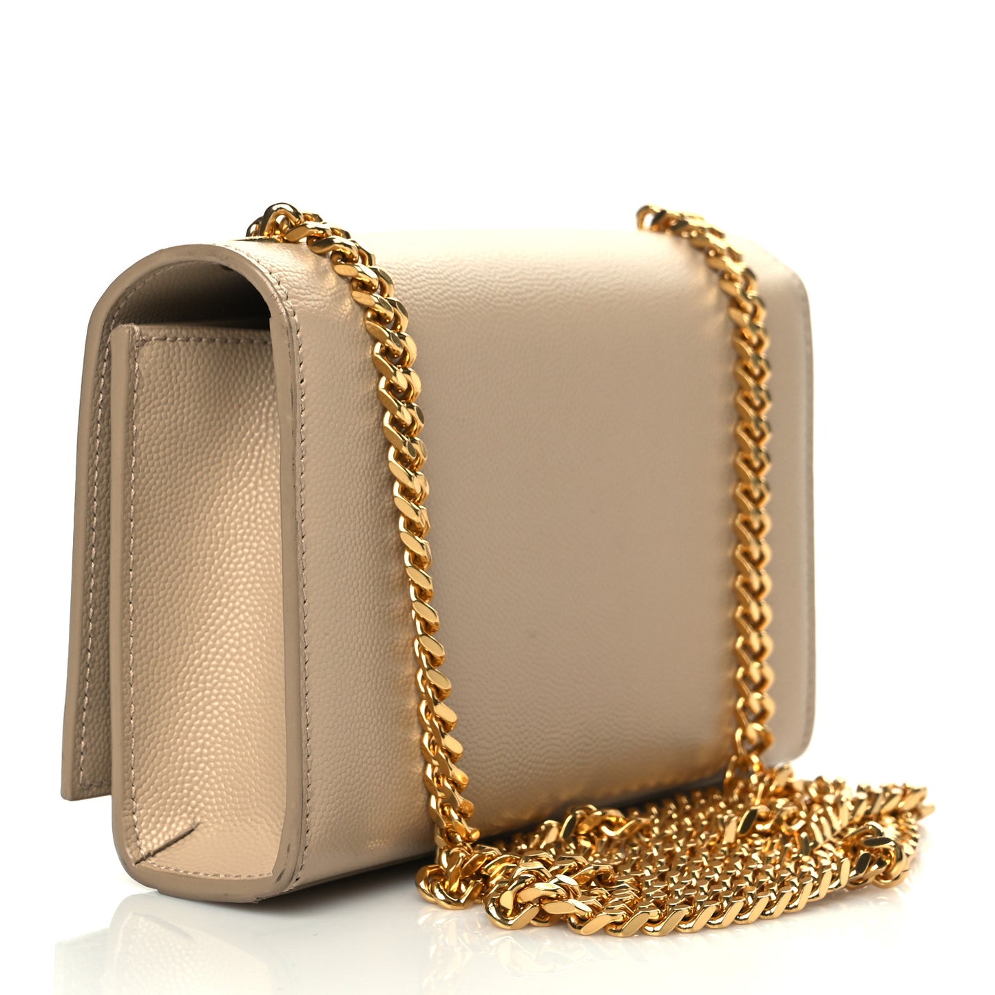 Grain De Poudre Small Monogram Kate Satchel Nude Powder