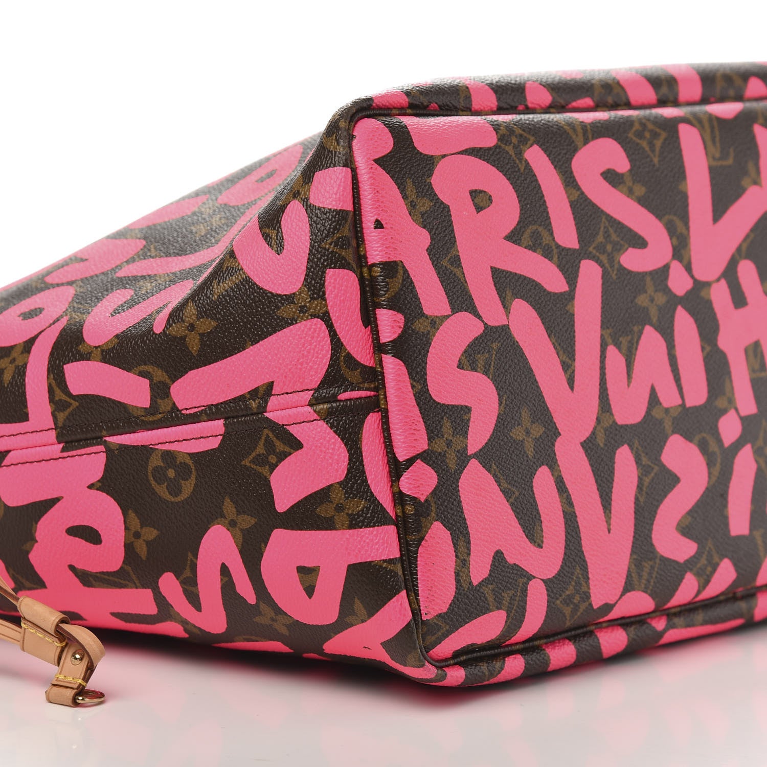 Louis Vuitton Monogram Graffiti Neverfull GM Fuchsia 10 of 12