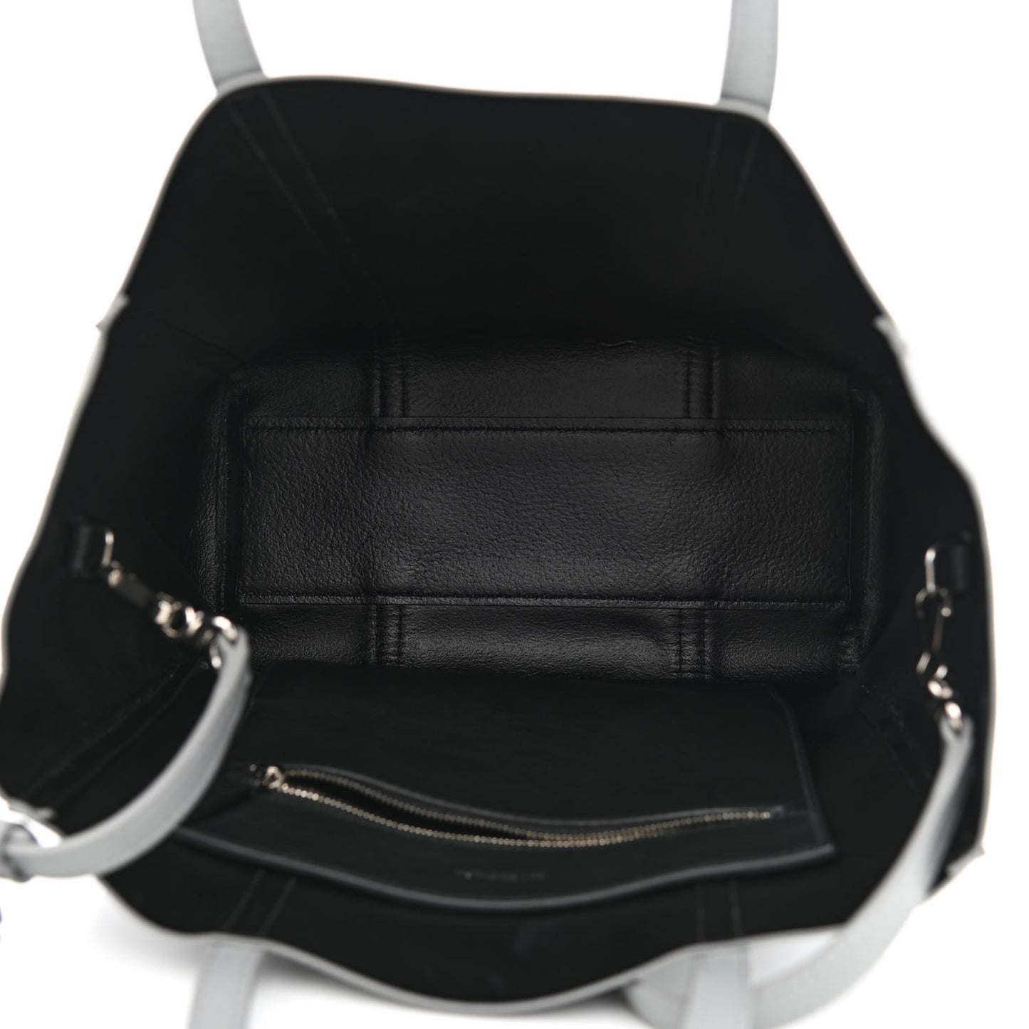 Calfskin XS Everyday Tote Balenciaga Grey Black