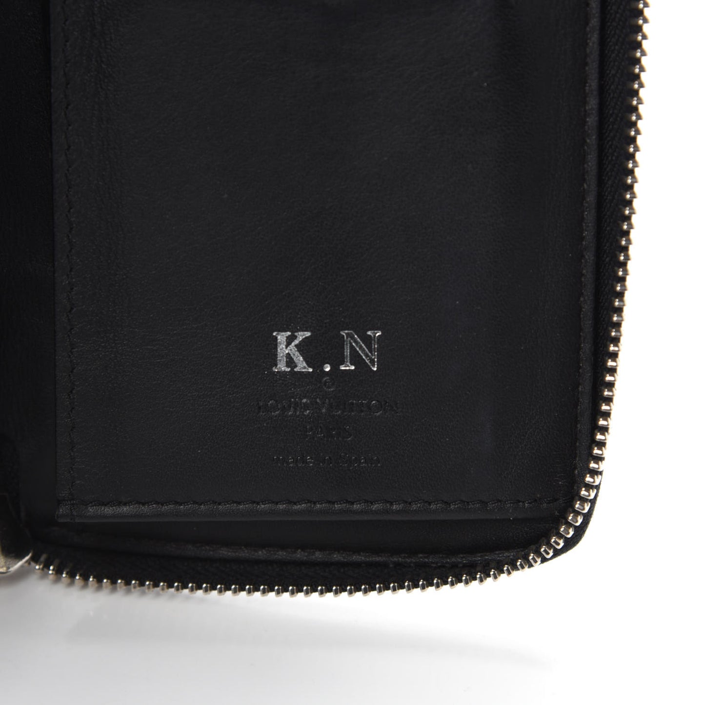 Damier Cobalt Camouflage Zippy Wallet Vertical Blue