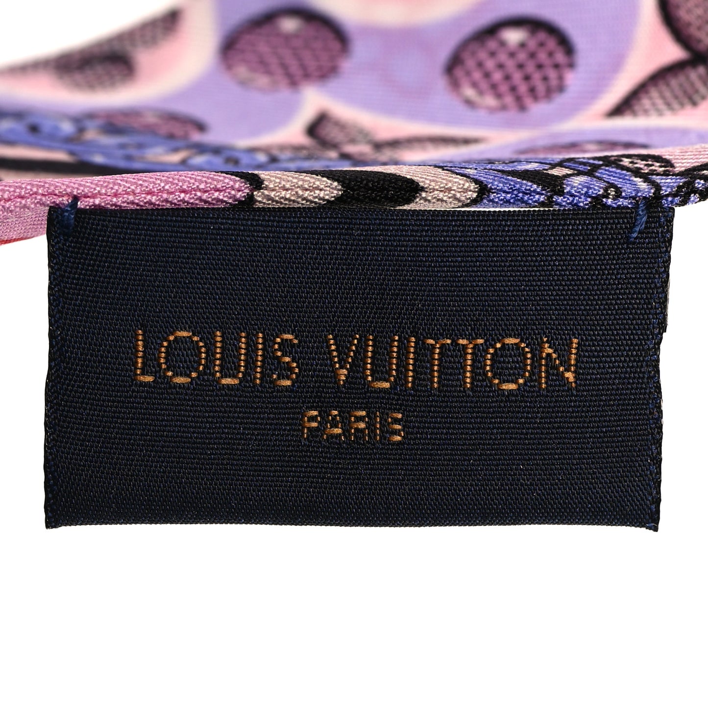 Silk Monogram Bubblegram BB Bandeau Blush