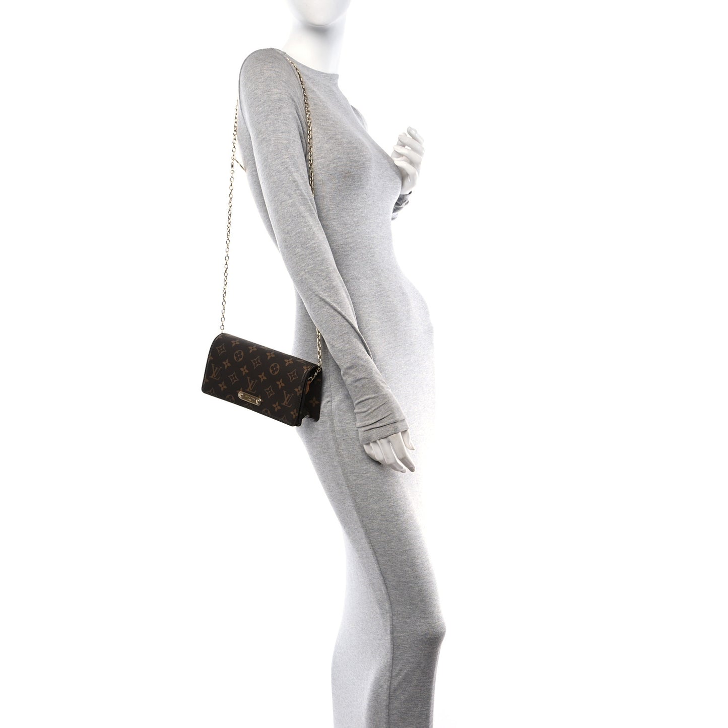 Monogram Lily Wallet On Chain