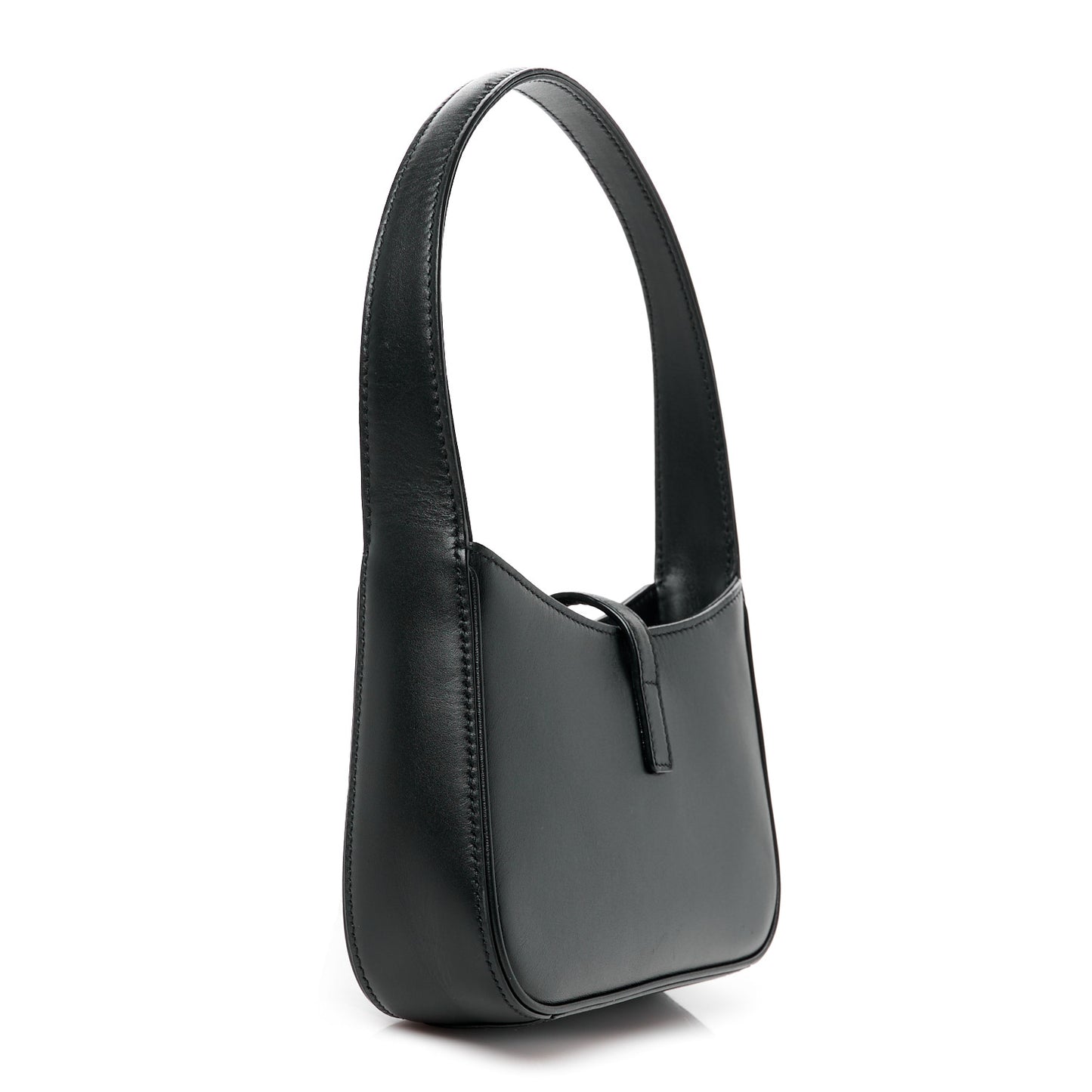 Smooth Calfskin Le 5 A 7 Mini Hobo Black