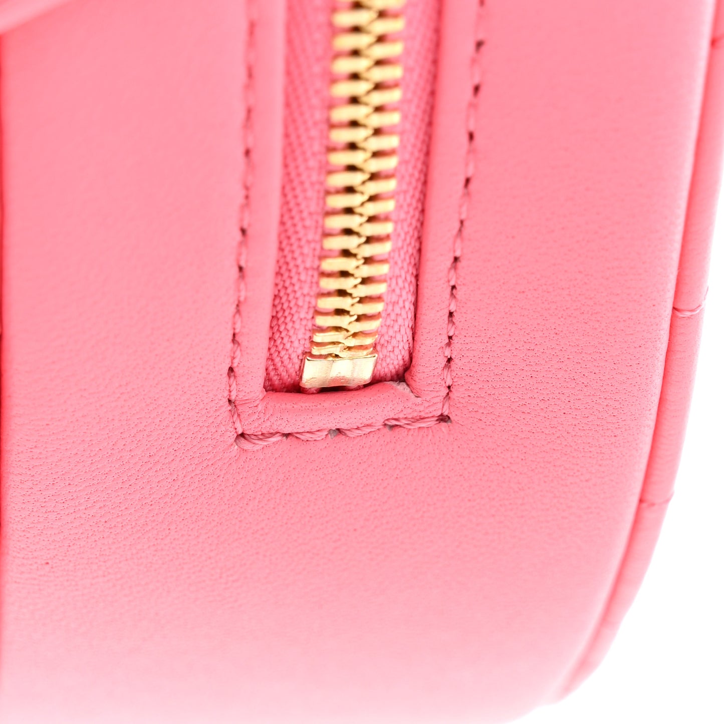 Lambskin Quilted CC In Love Heart Bag Pink