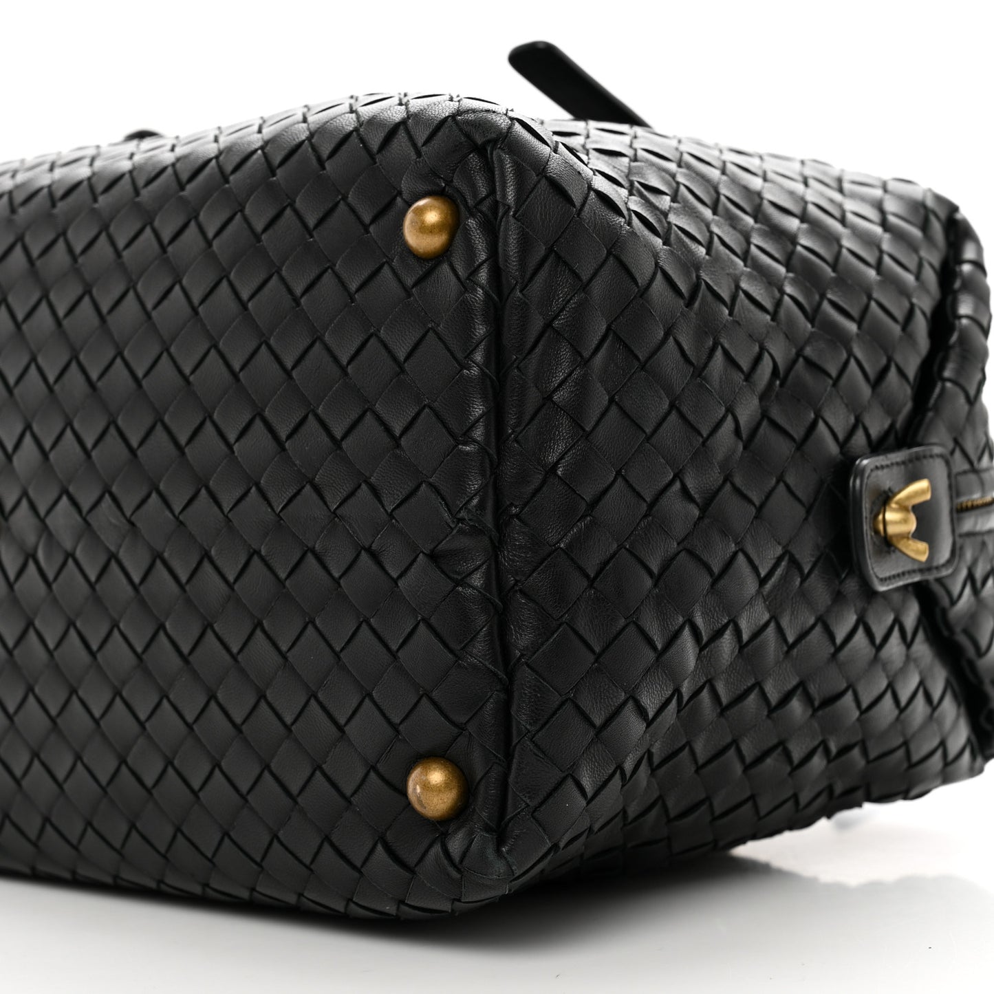 Nappa Intrecciato Montaigne Black