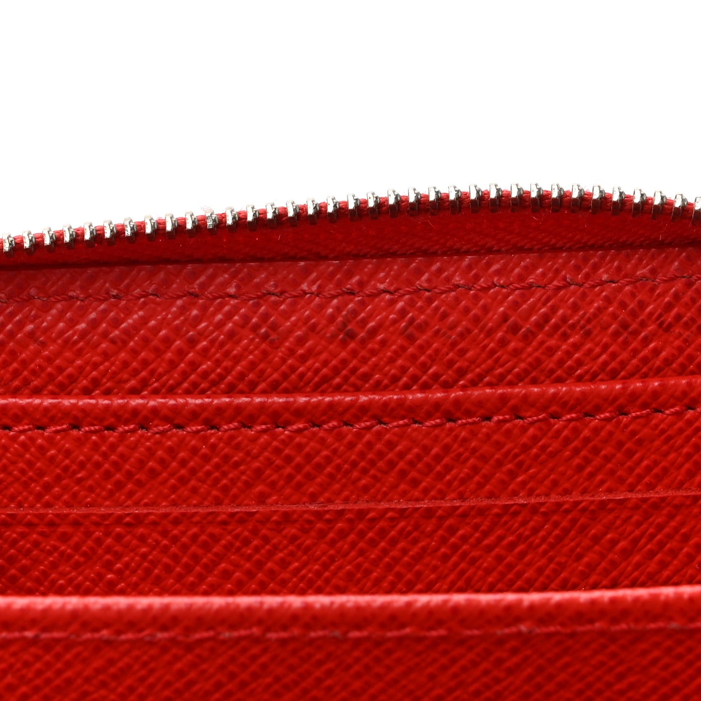 Epi Zippy Coin Purse Coquelicot