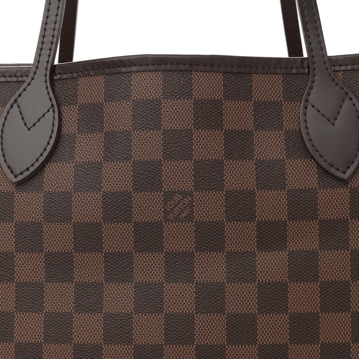 Damier Ebene Neo Neverfull MM Rose Ballerine