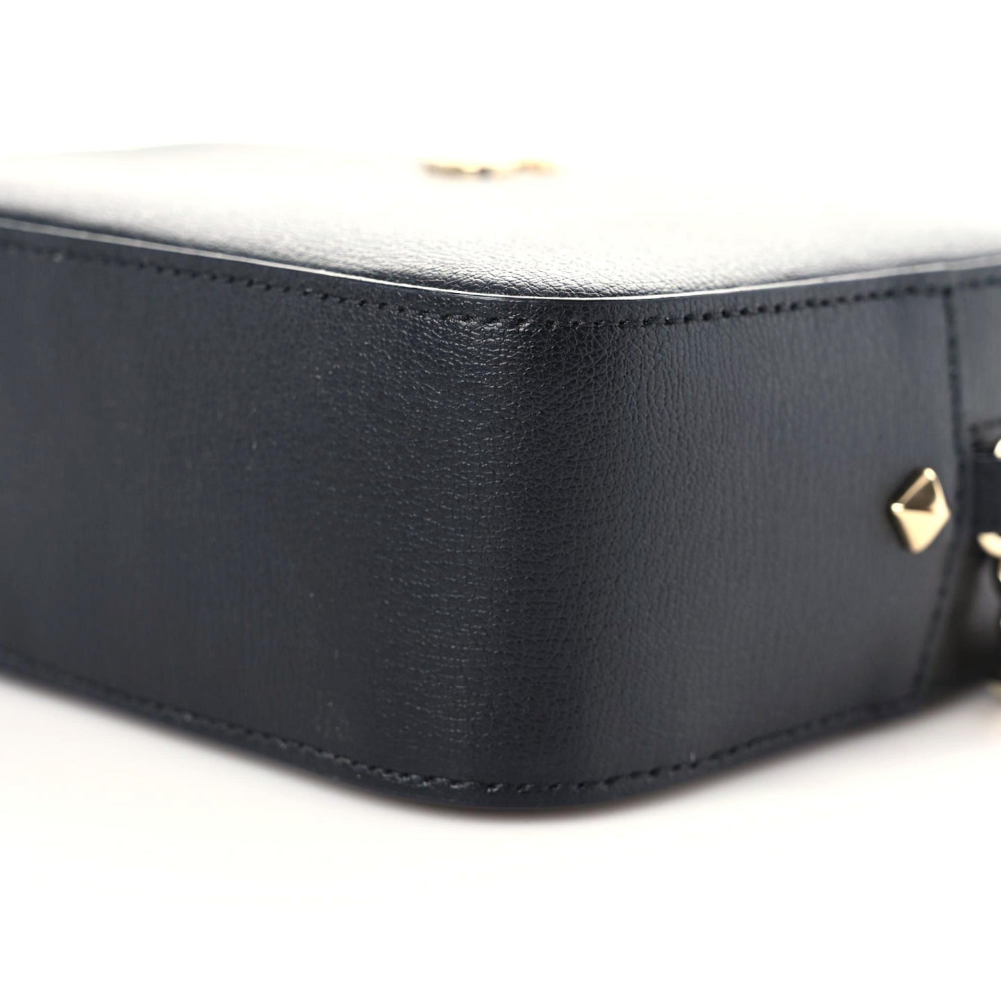 Grained Calfskin JC Camera Bag Black