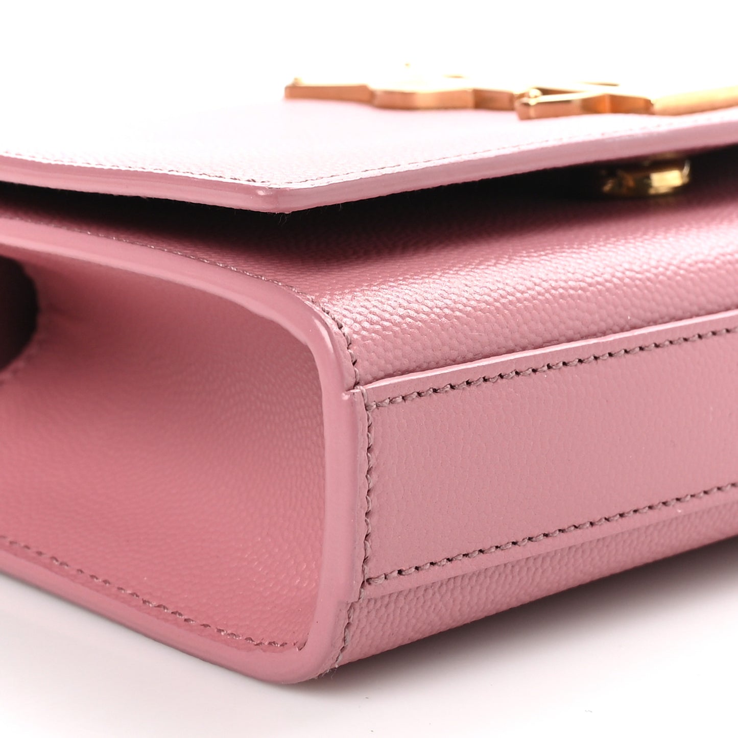 Grain De Poudre Small Classic Monogram Kate Satchel Old Rose