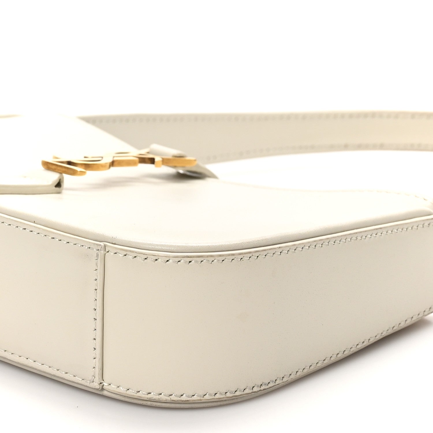 Saint Laurent Smooth Calfskin Le 5 A 7 Mini Hobo Crema Soft 10 of 12