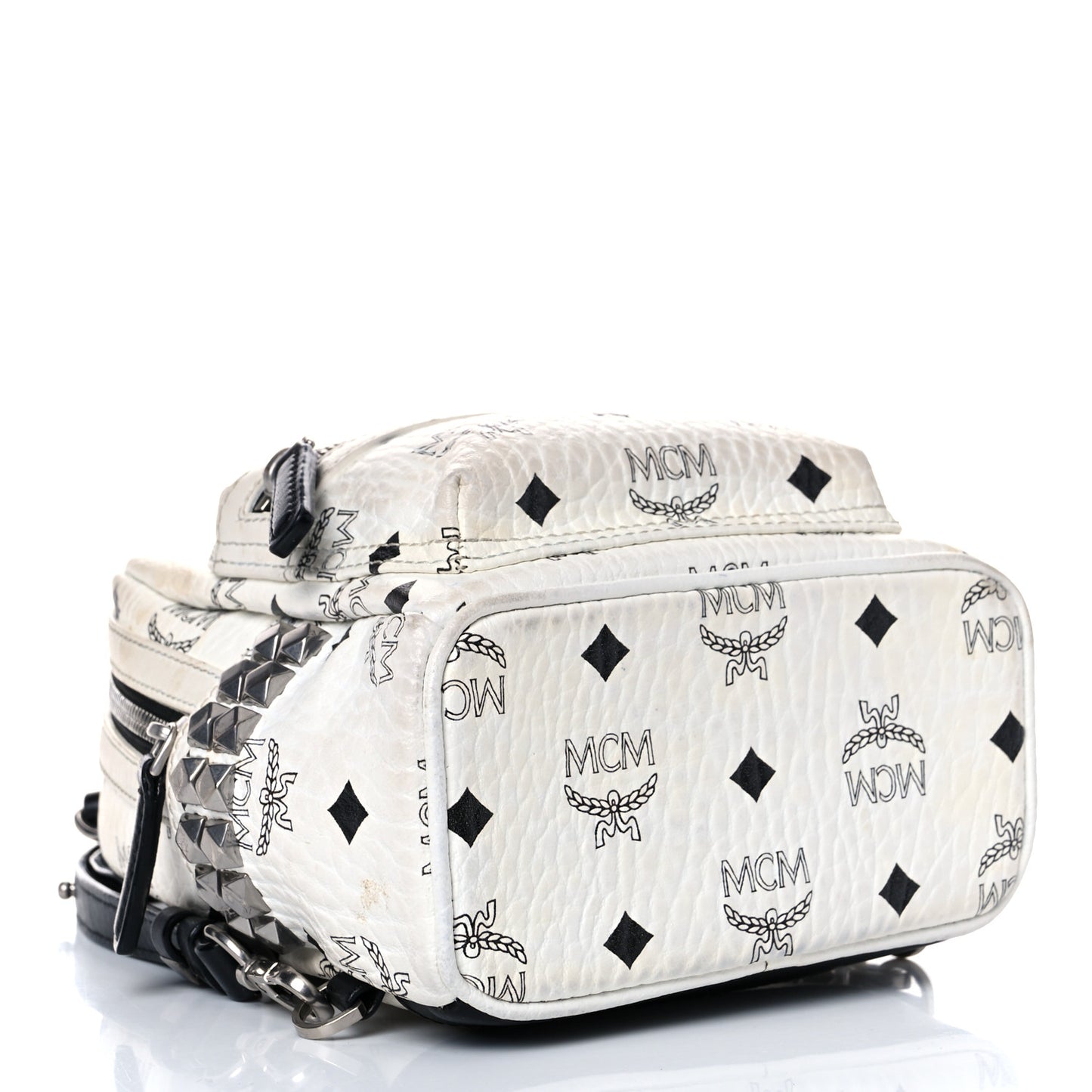 Visetos Side Stud X-Mini Stark Bebe Boo Backpack White
