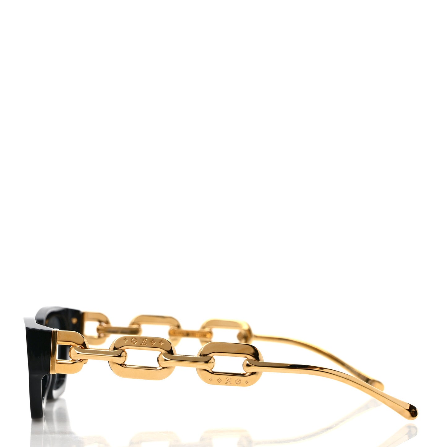 Metal LV Edge Sunglasses Z1473W Black