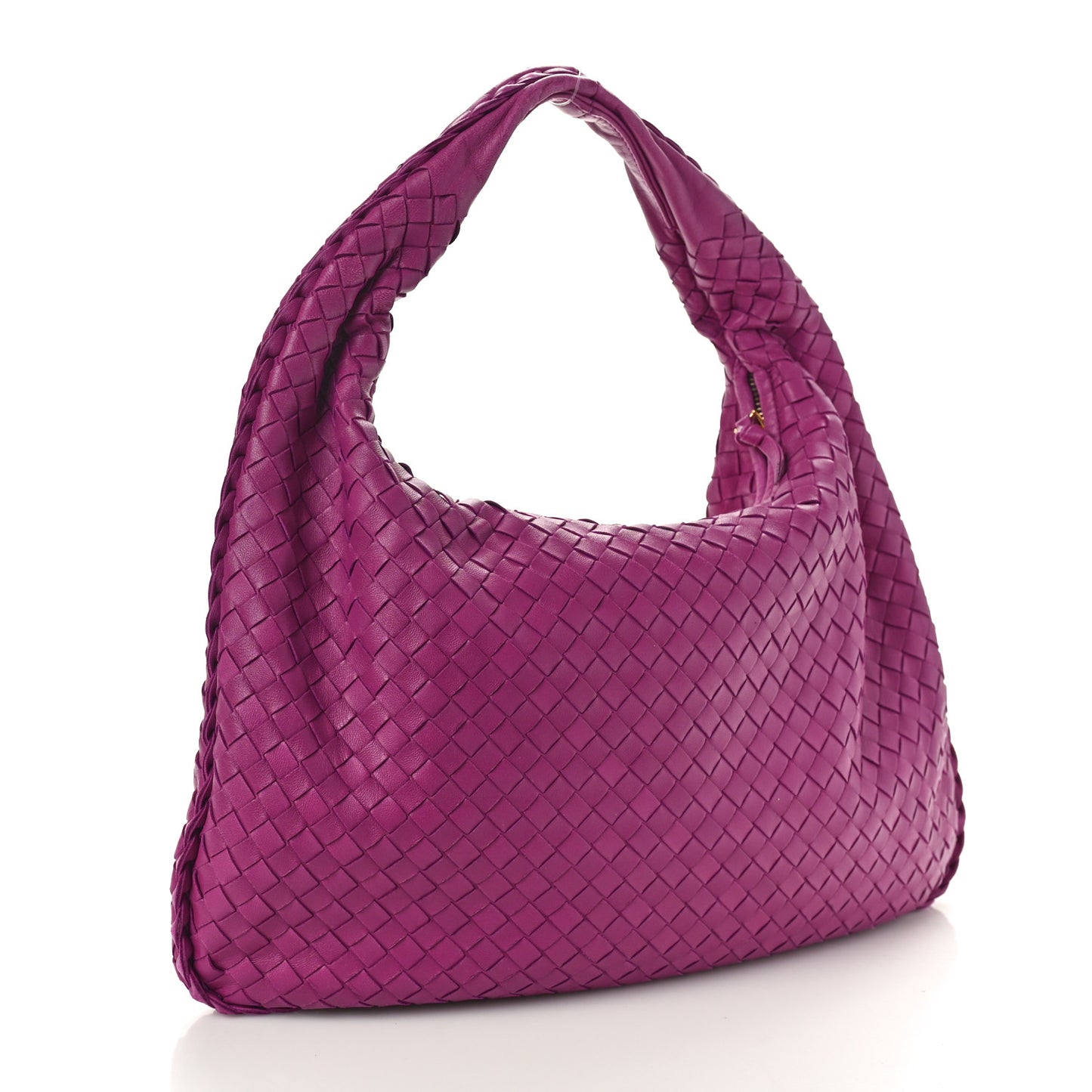 Nappa Intrecciato Medium Veneta Hobo Twilight