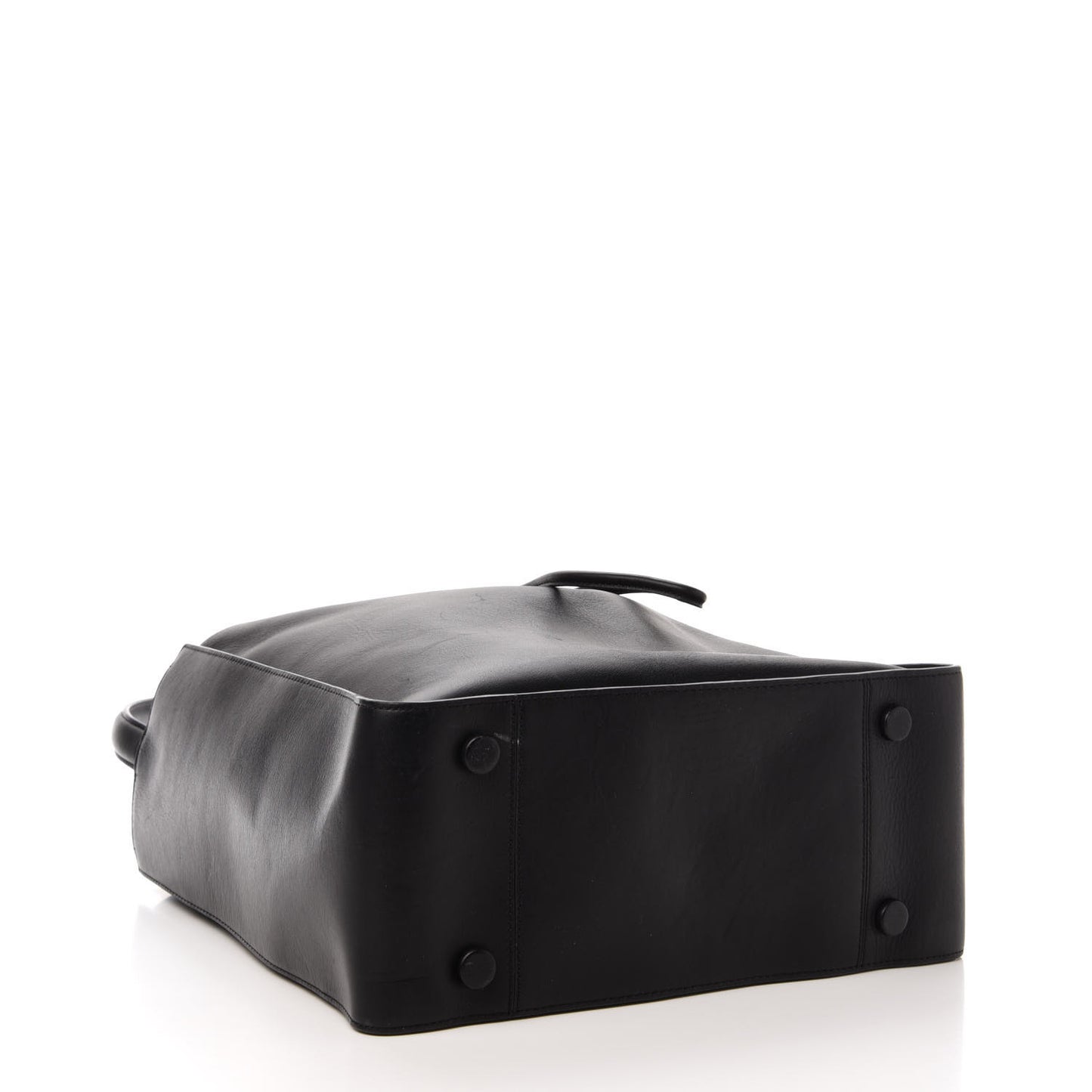 3.1 Smooth Calfskin Large Soleil Bucket Bag Black