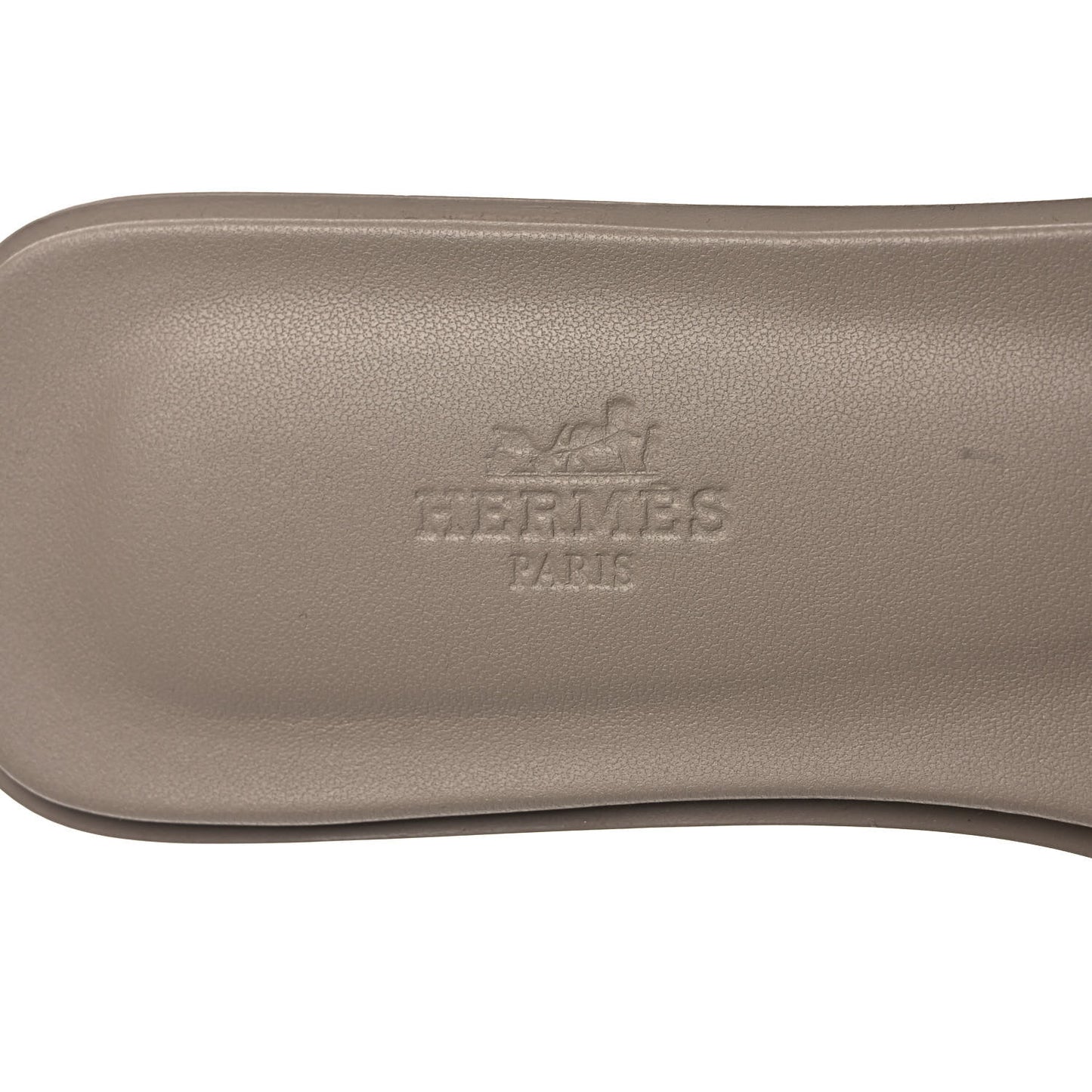 Box Calfskin Oran Sandals 39 Beige Mastic