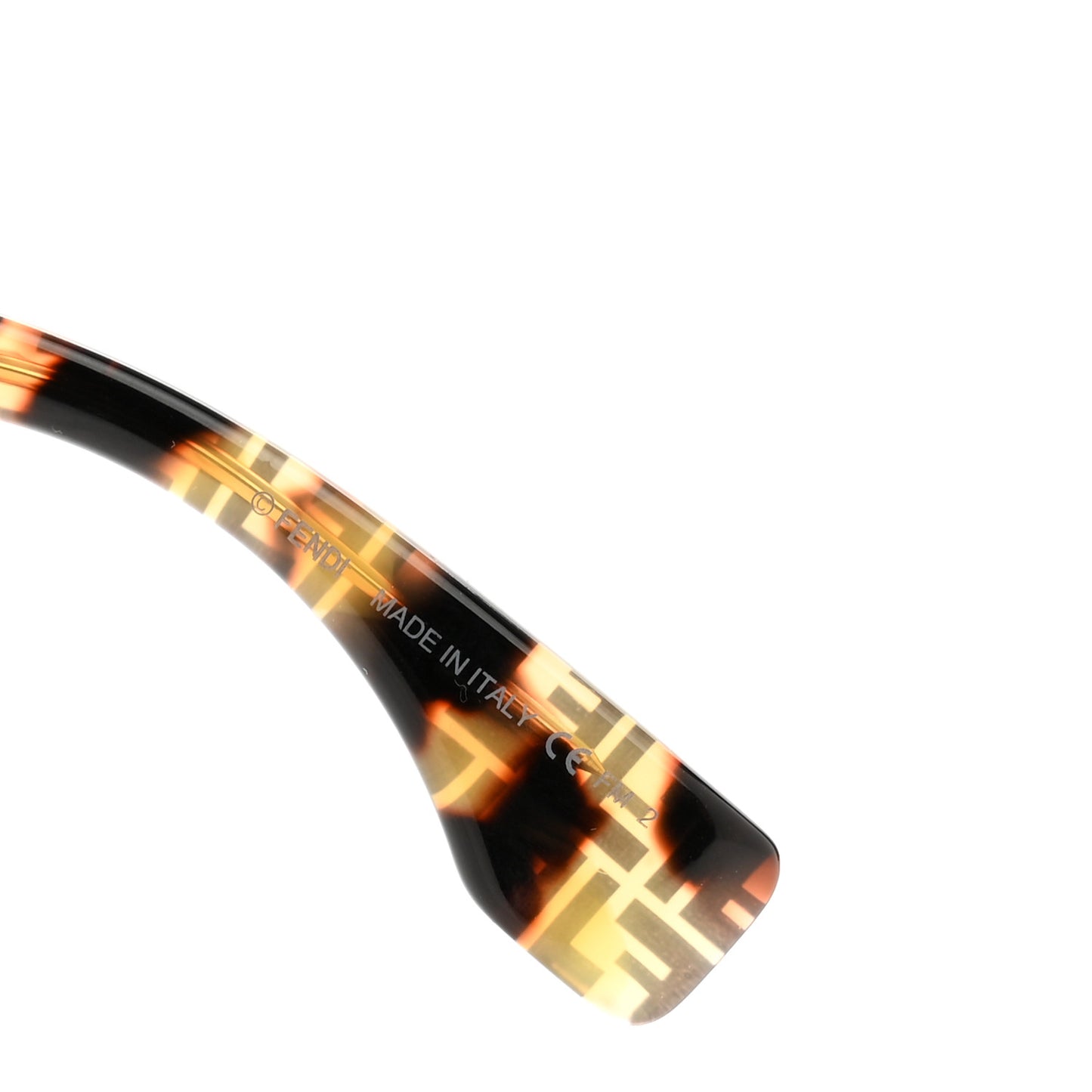 Acetate Fendi Roma Cat Eye Sunglasses FF 0435/S Havana