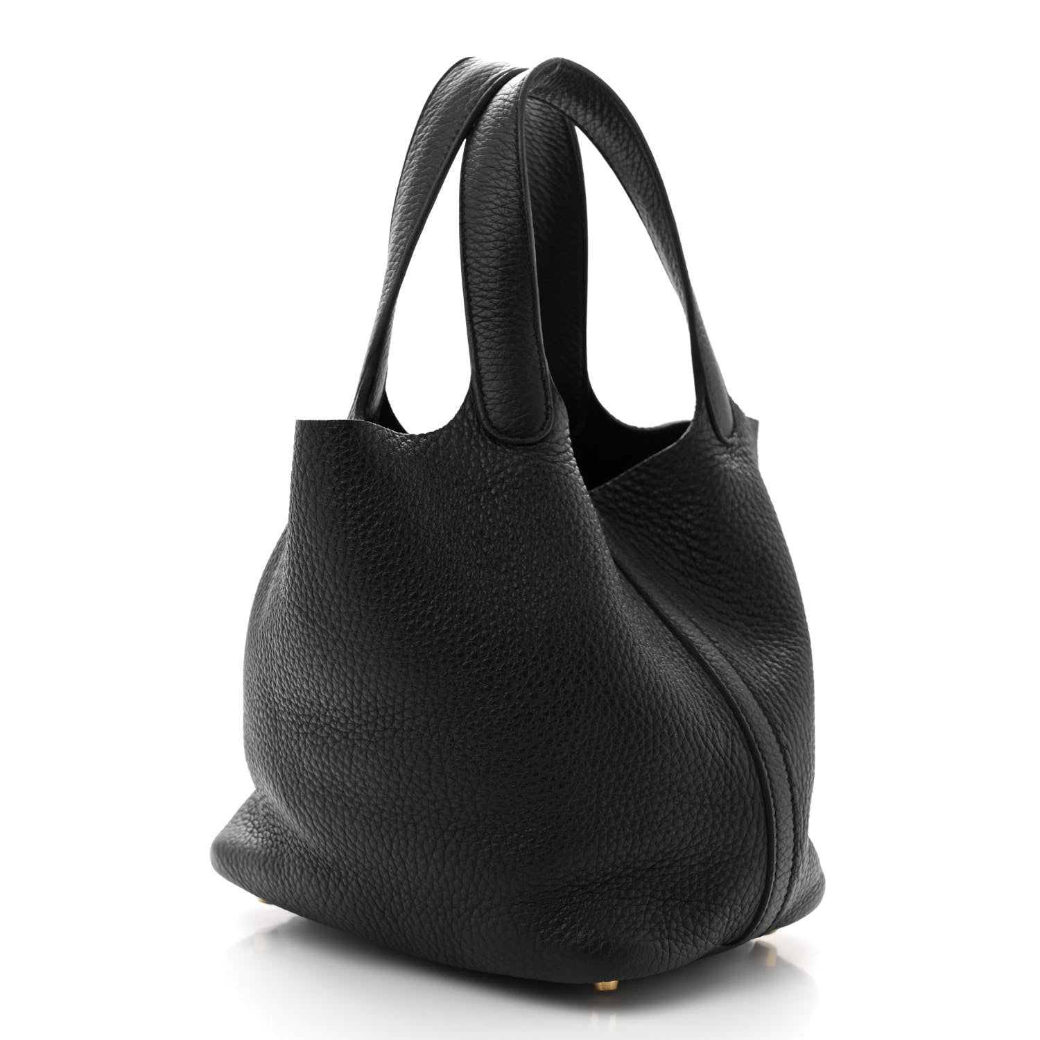 Hermes Taurillon Clemence Picotin Lock 18 PM Black 3 of 10
