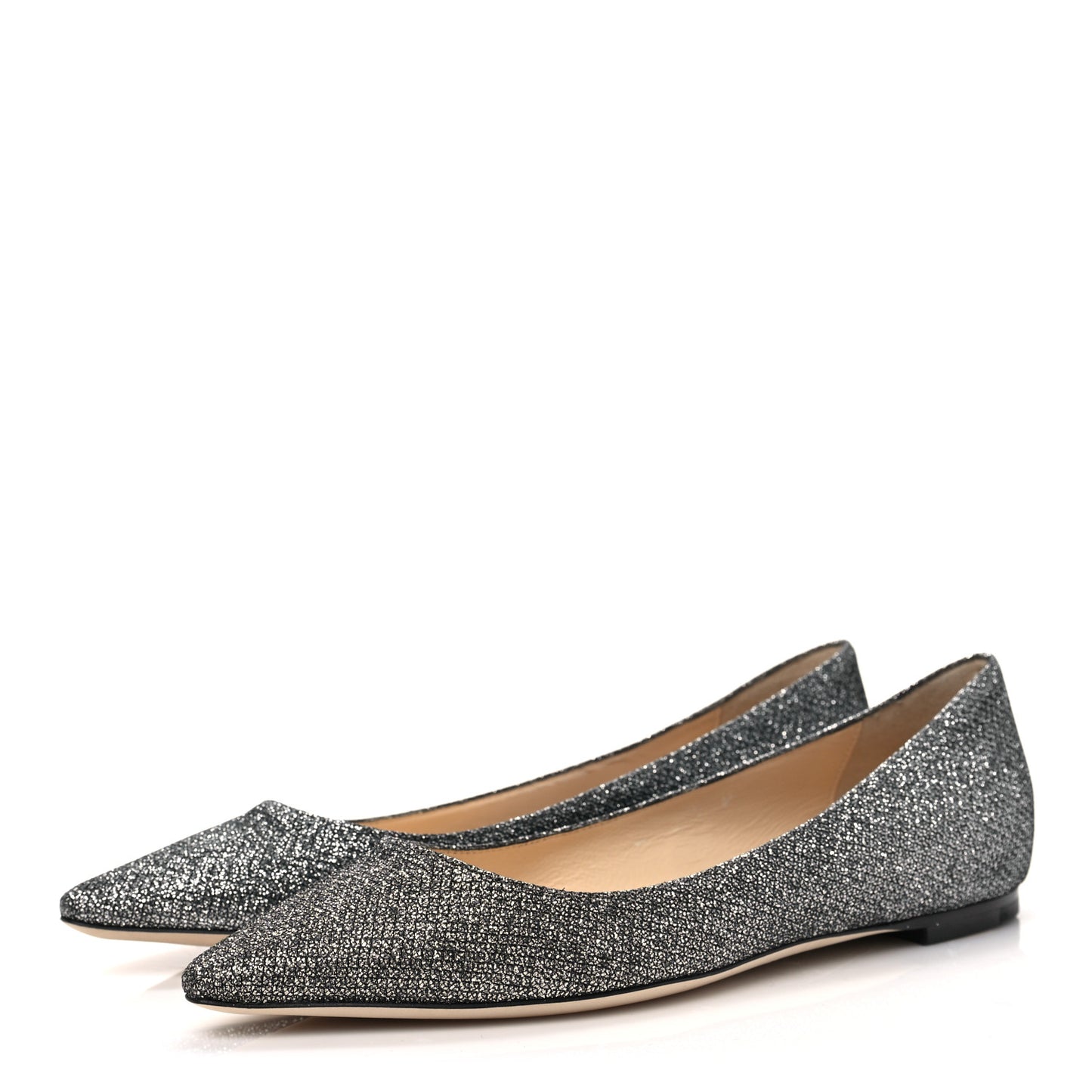 Glitter Romy Flats 35.5 Anthracite