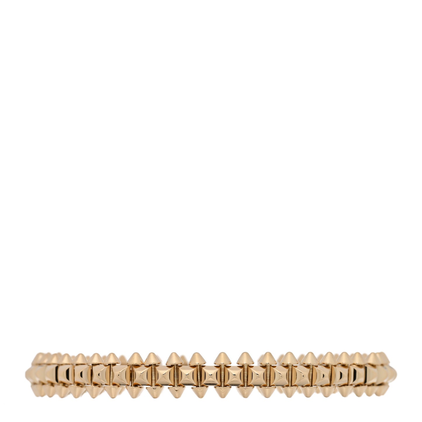 18K Yellow Gold Medium Clash De Cartier Bracelet 16