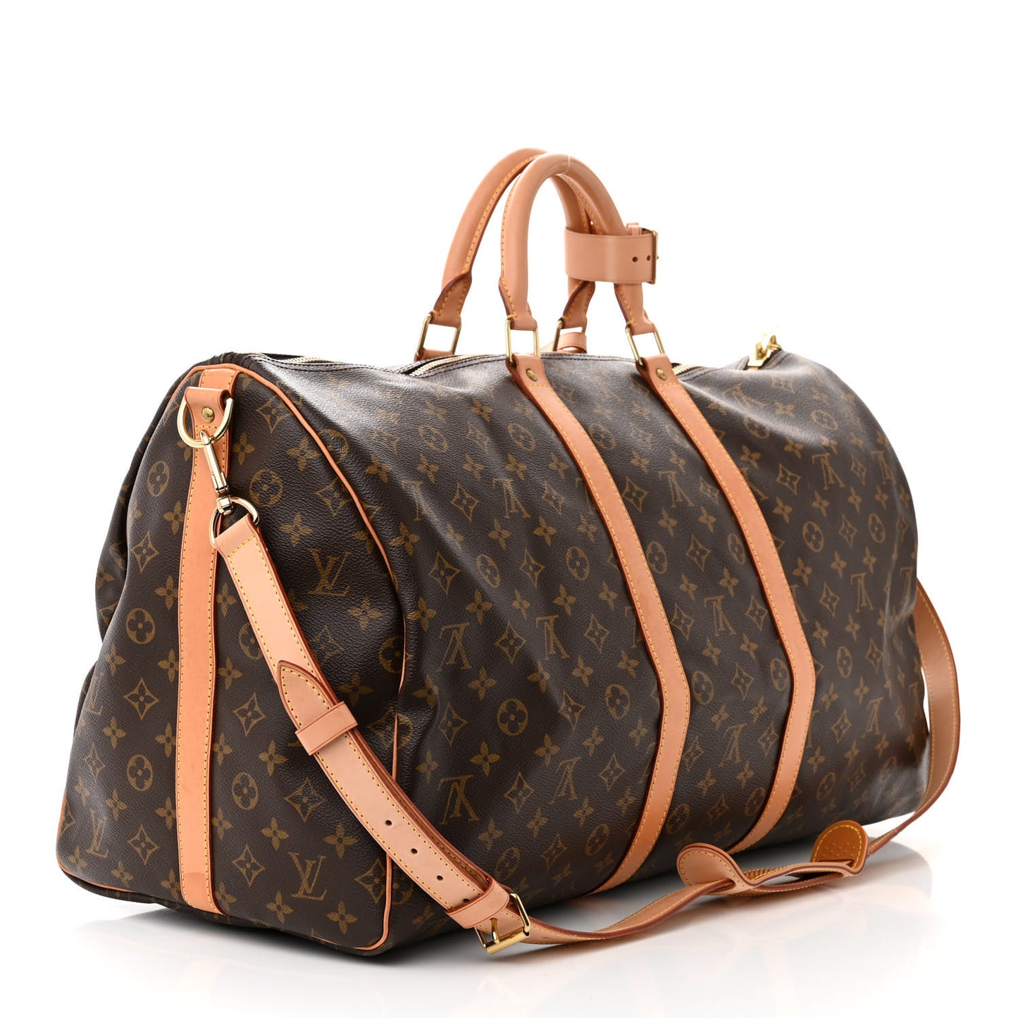 LOUIS VUITTON Monogram Keepall Bandouliere 55