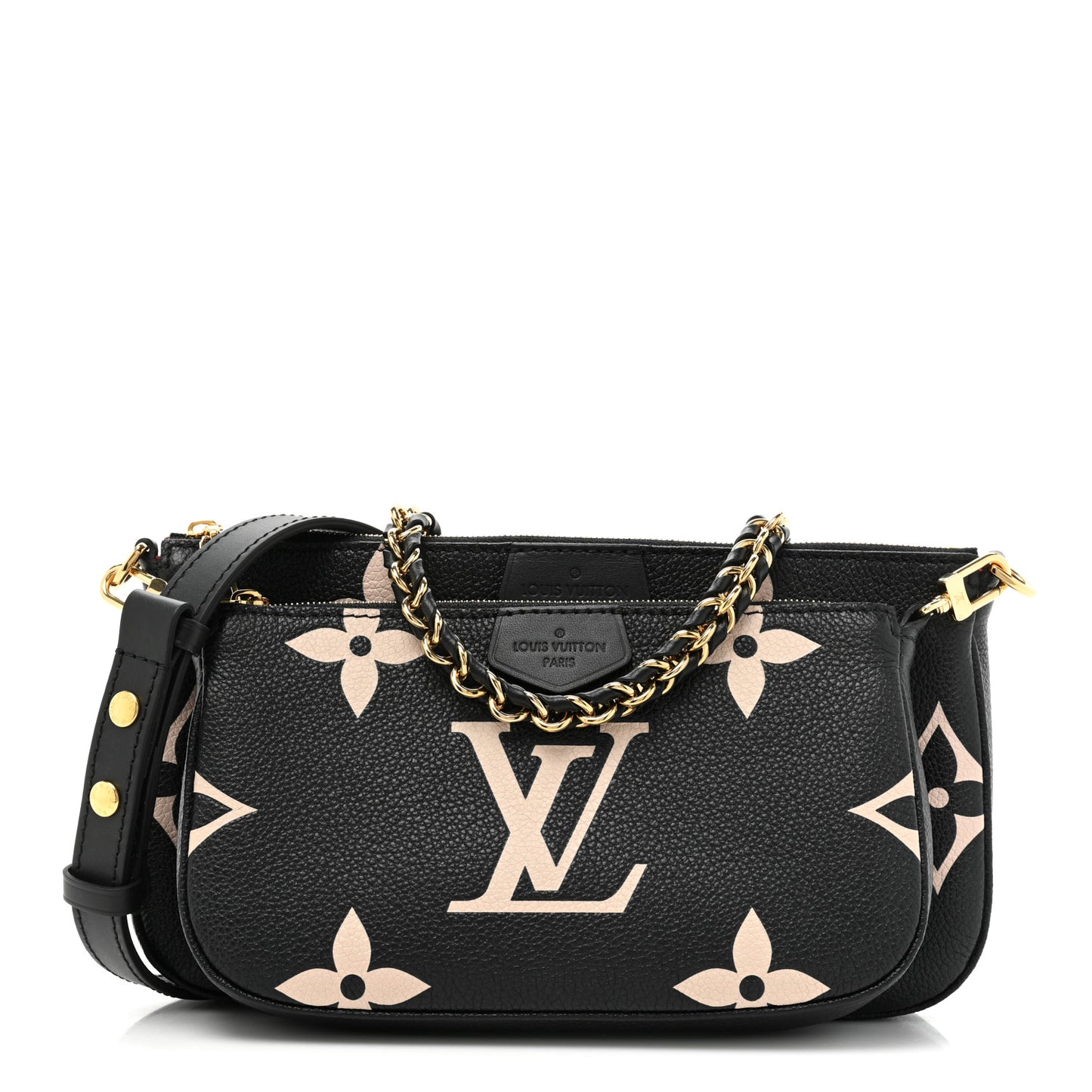 Empreinte Monogram Giant Multi Pochette Accessories Black Beige