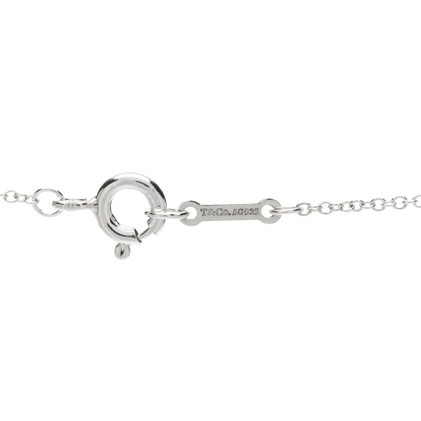 Sterling Silver Paloma Picasso Graffiti Love Pendant Necklace