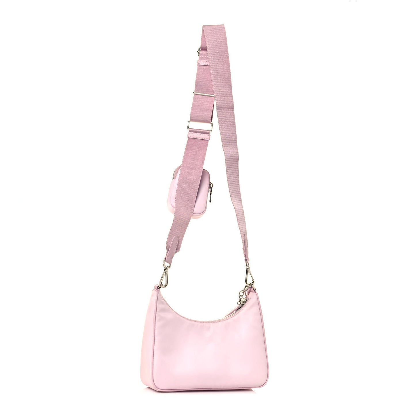 Nylon Re-Edition 2005 Shoulder Bag Alabastro
