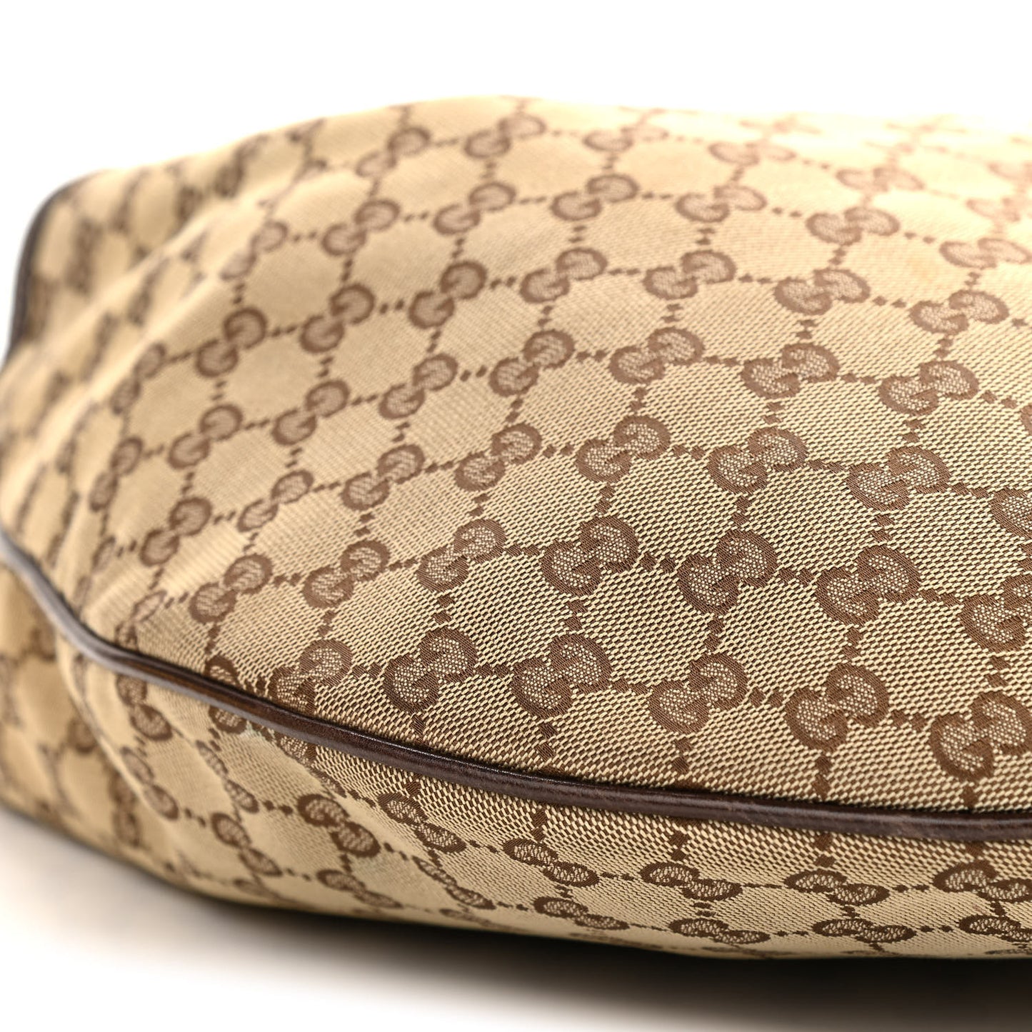 Monogram Large Wave Hobo Dark Brown