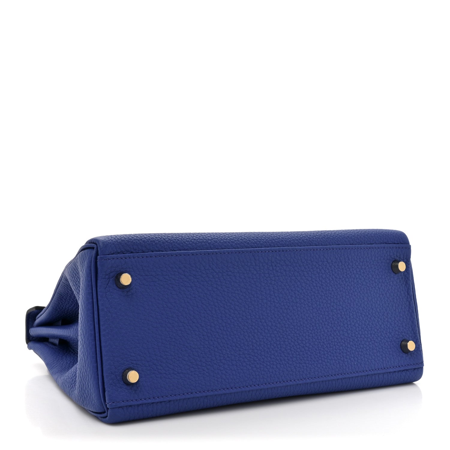 Hermes Togo Kelly Retourne 28 Bleu Royal 4 of 11