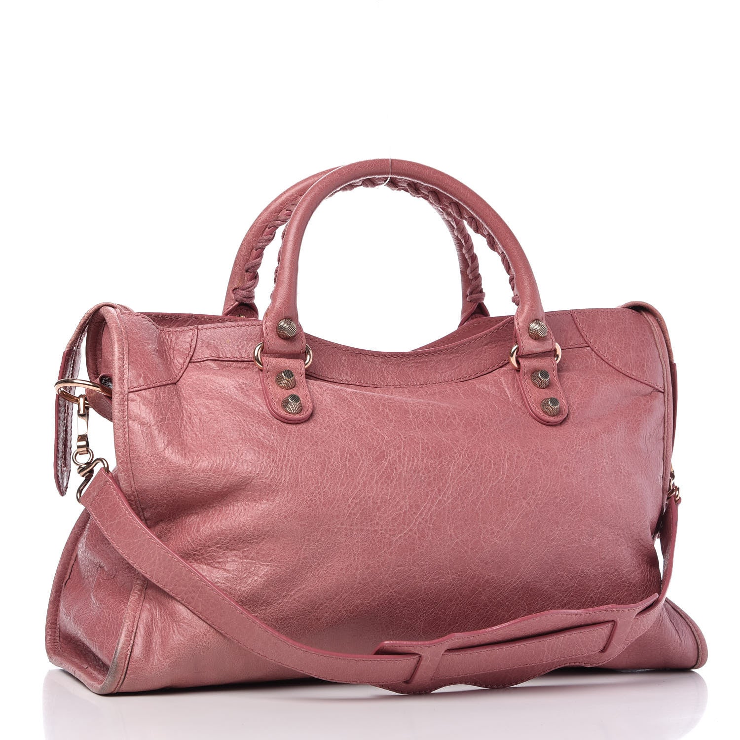 Balenciaga Agneau Giant 12 Rose Gold Hardware City Rose Bruyere 3 of 10