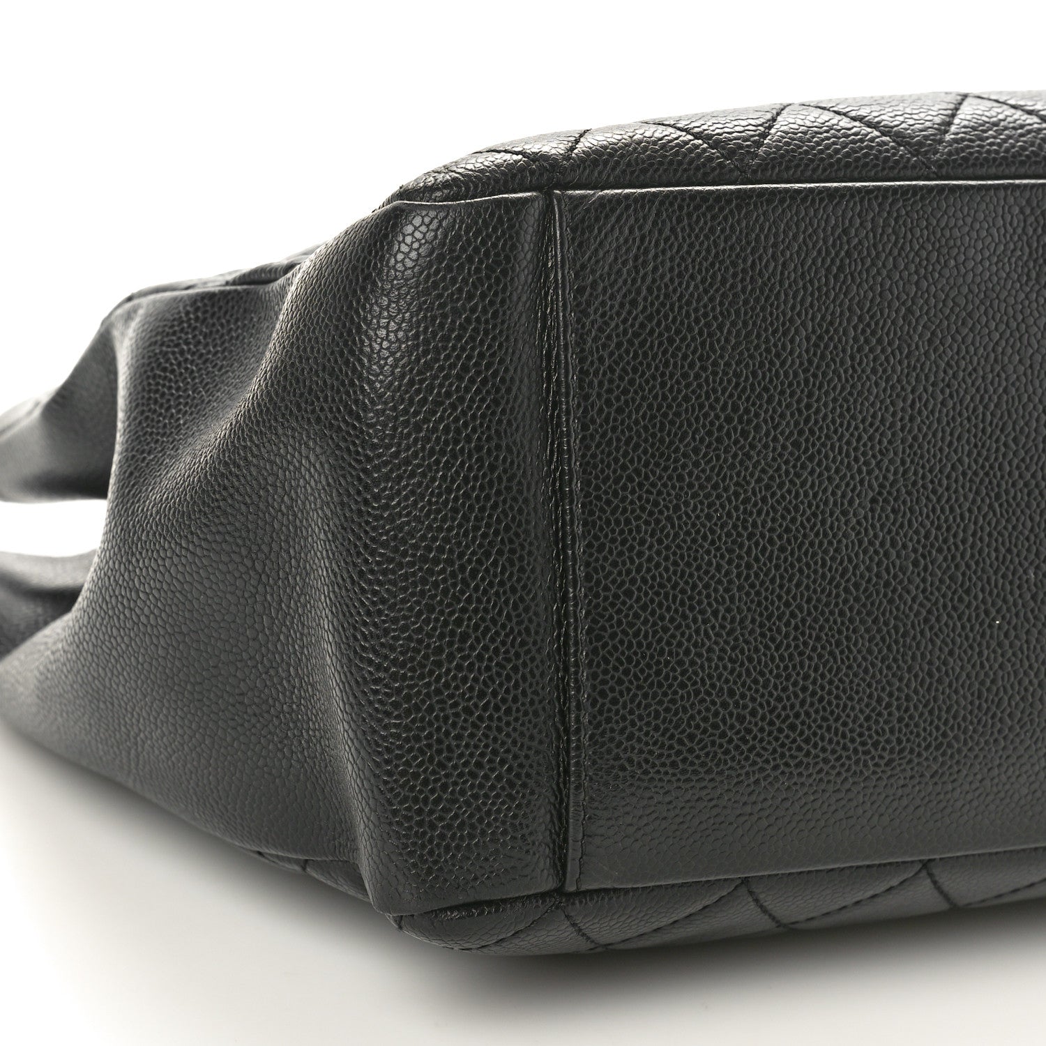 Chanel Caviar Quilted Grand Shopping Tote GST Black 10 of 12