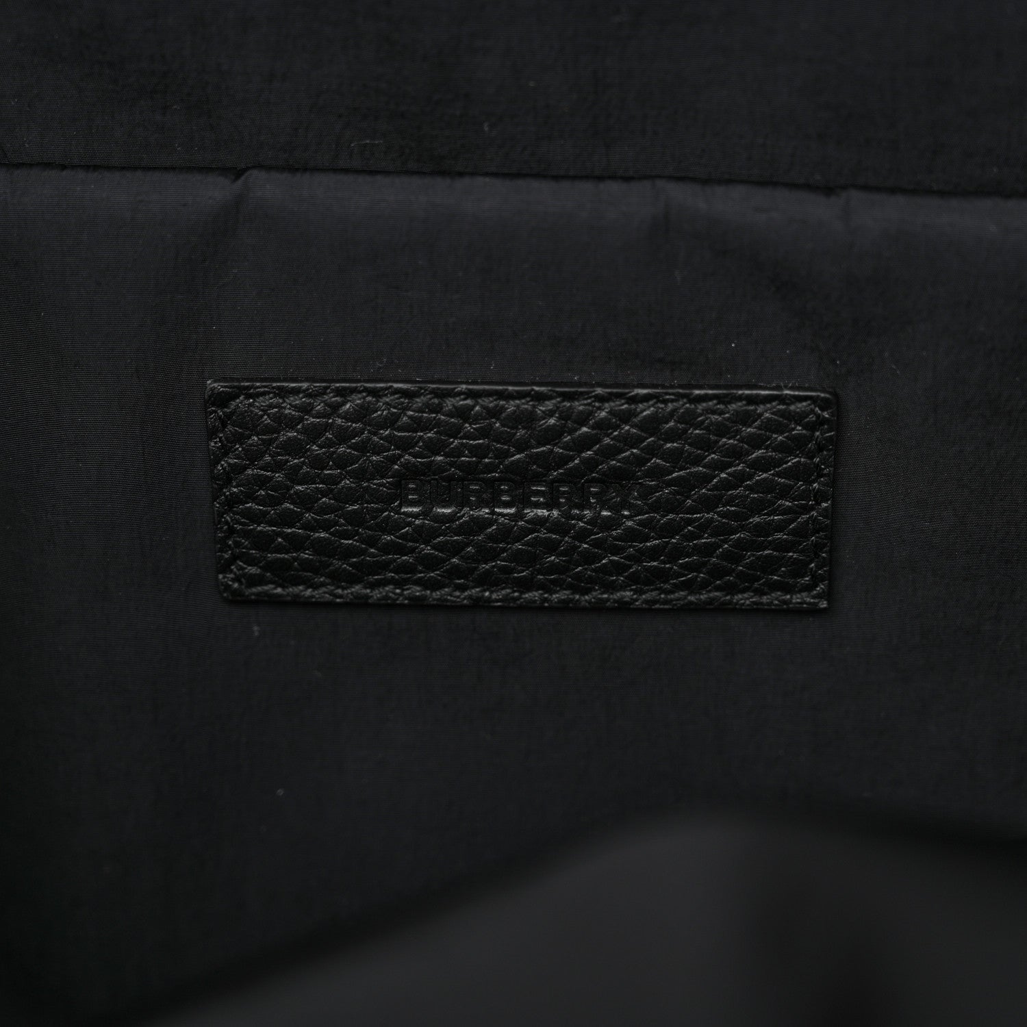 Burberry Nylon Jacquard Check Backpack Black 7 of 10