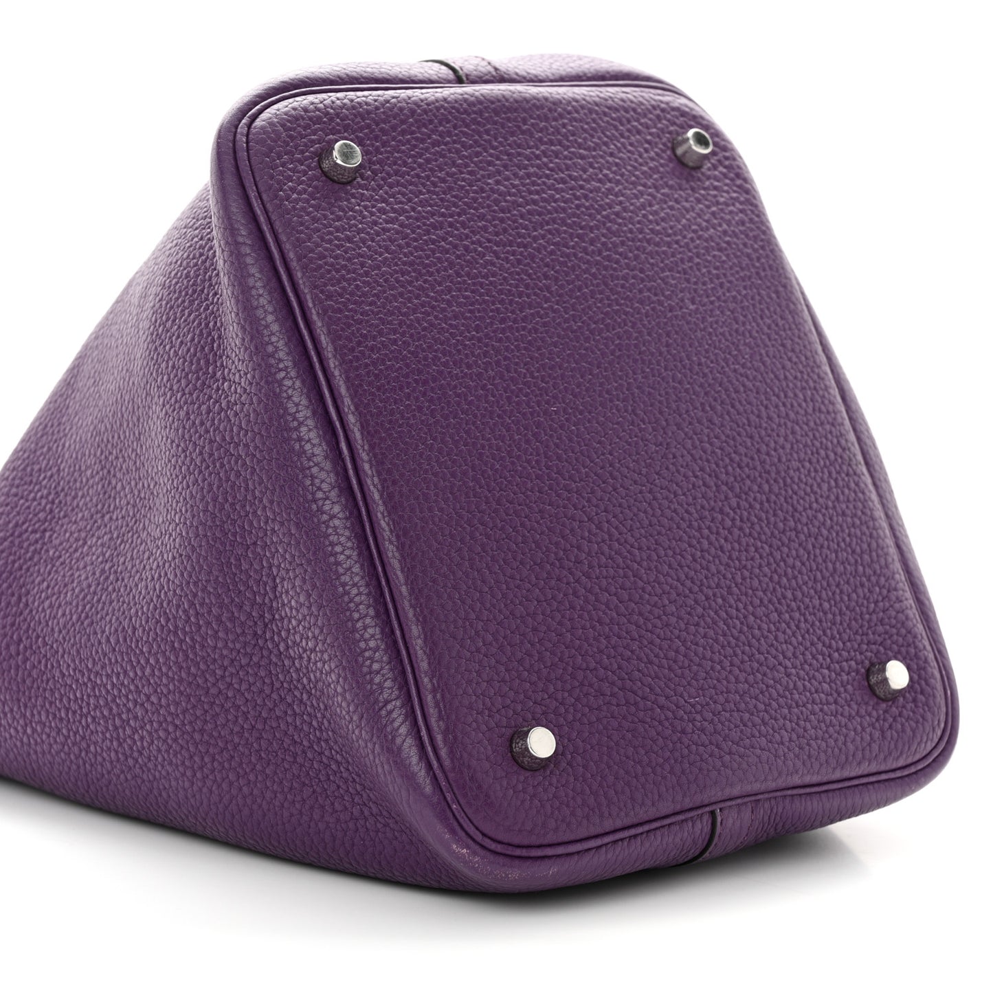 Taurillon Clemence Picotin Lock 22 MM Ultraviolet